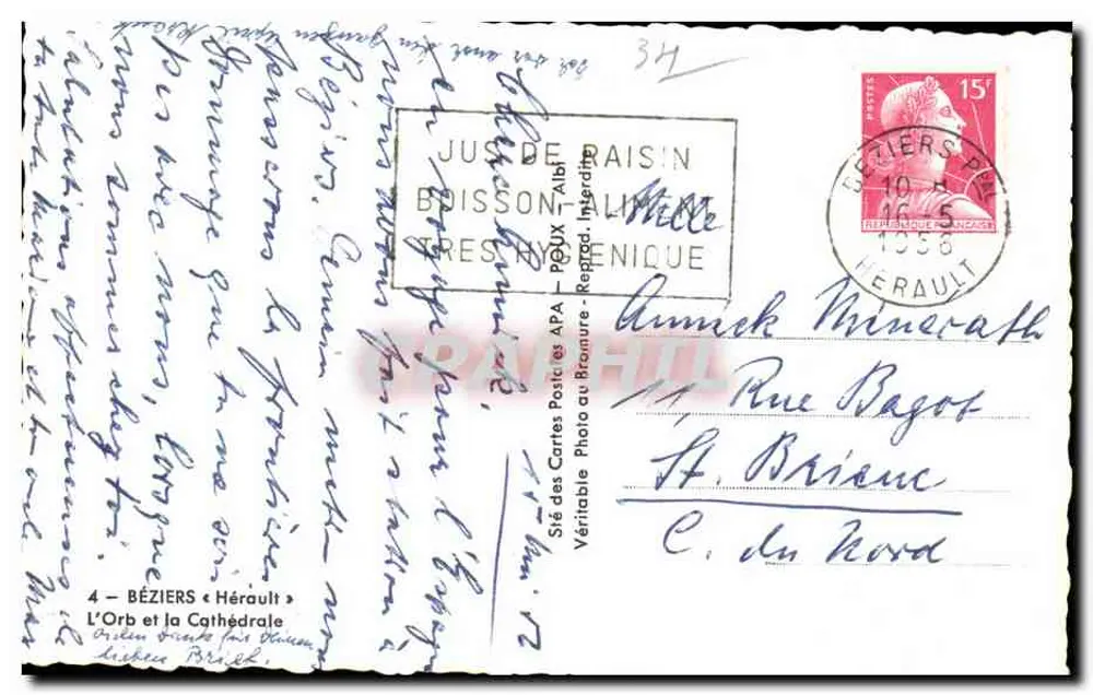 Béziers — O Orb e a Catedral — editor APA - Verso