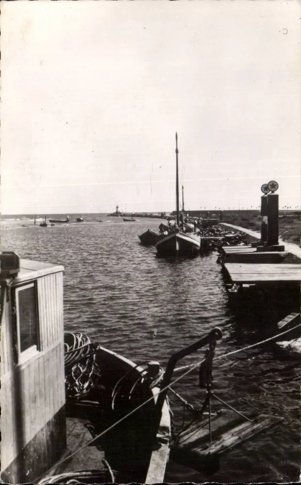 Valras-Plage (Hérault) — Die Mole und der Leuchtturm in der Ferne — Les Éditions de Cirmeux - Vorderseite