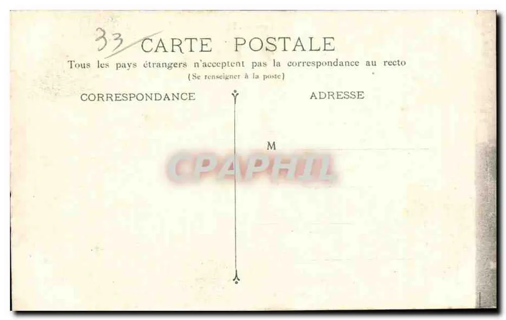 Bordeaux — L'Exposition maritime et Le Monument des Girondins. BL. - Verso