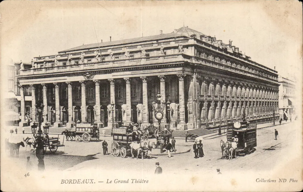 Bordeaux — O Grande Teatro — Collections ND Phot - Frente