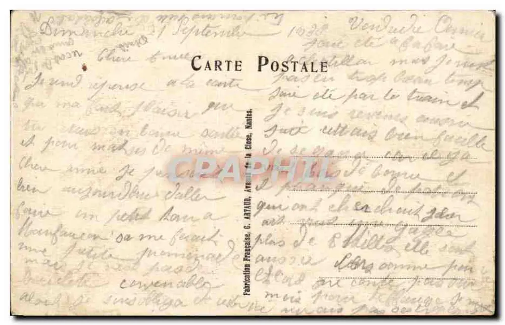 Erinnerungen — Humorvolle Ansichtskarte — Verlag C. ANTAND, n° 409 - Rückseite