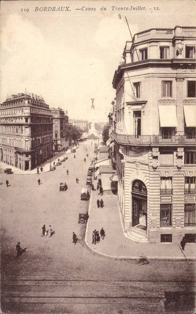 Bordeaux — Cours du Trente-Juillet — LL. 119 - Vorderseite