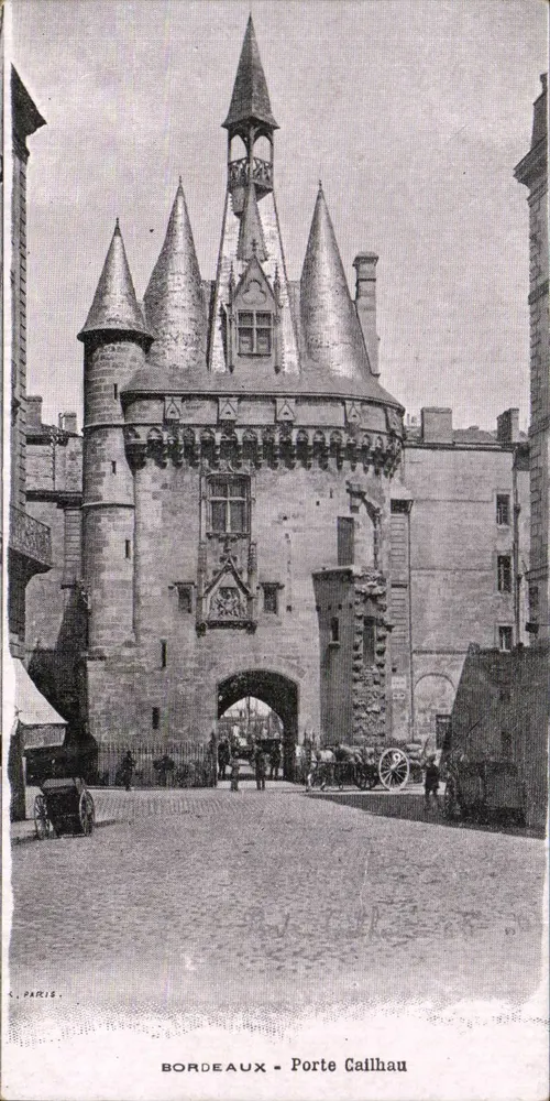 Bordeaux - Porta Cailhau — editor C. Paris, n° 33 - Frente