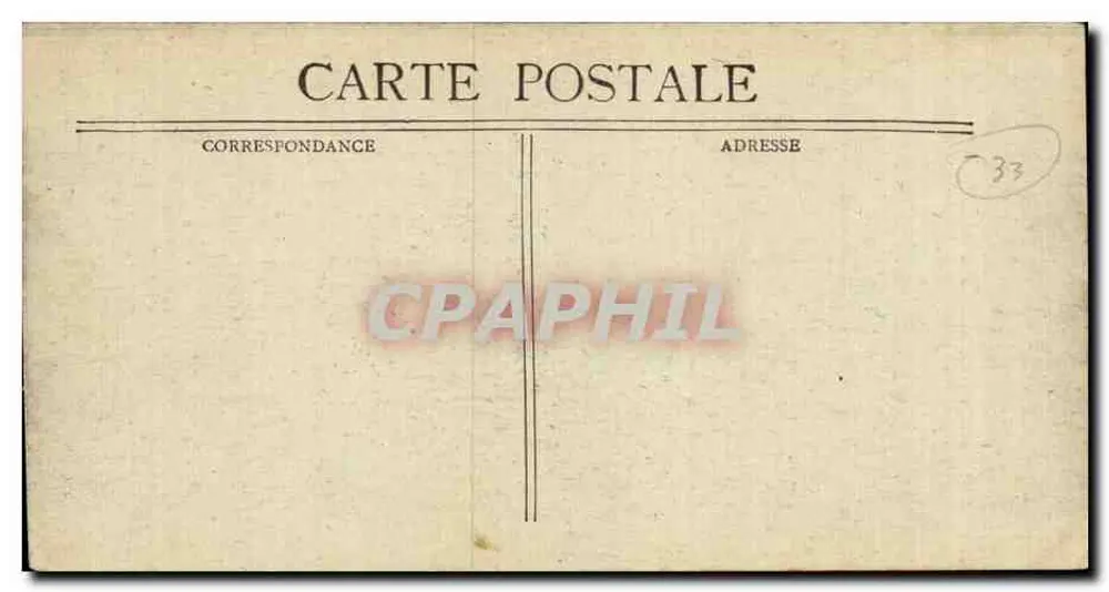 Bordeaux — Vista geral — Editor Étatsch, n° 1172 - Verso