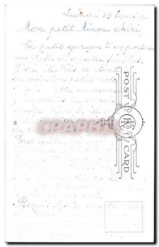 Bambino con bicicletta e trifoglio a quattro foglie — Bob King - Verso