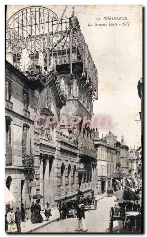 Bordeaux — A Grande Posta — SVI - Frente