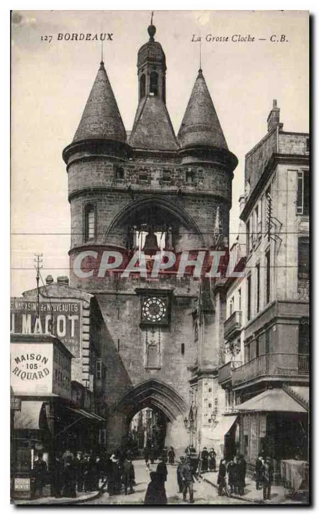 Bordeaux — A Grande Campana — C.B. — Editor C.B. n°127 - Frente