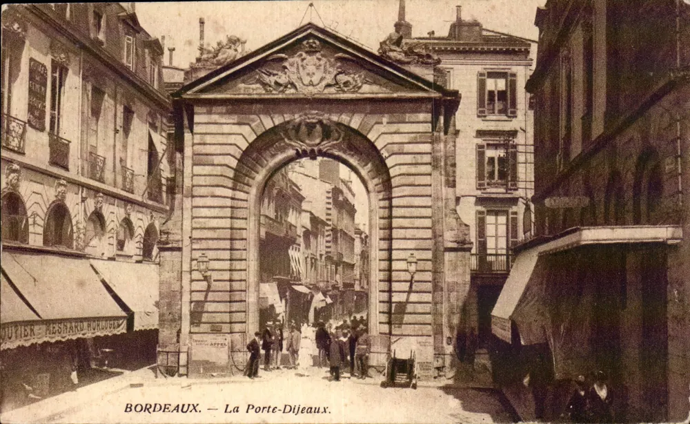 Bordeaux — La Porte-Dijeaux — Edição Avézard - Frente