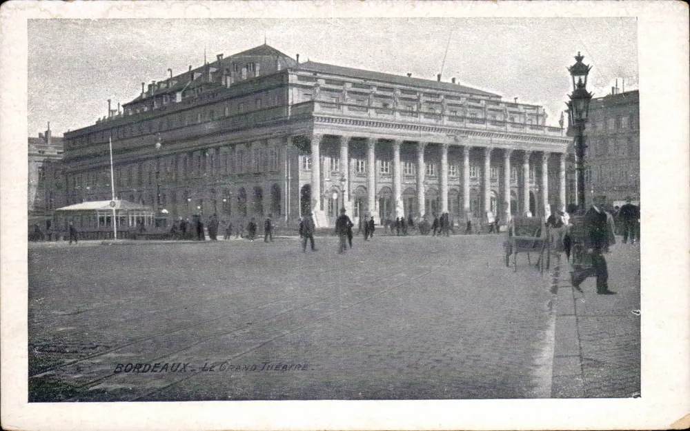 Bordeaux - O Grande Teatro — edição especial Chocolat Poulain - Frente