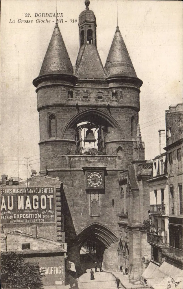 Bordeaux — A Grande Campana — Bloc Frères, Bordeaux, n° 33 - Frente