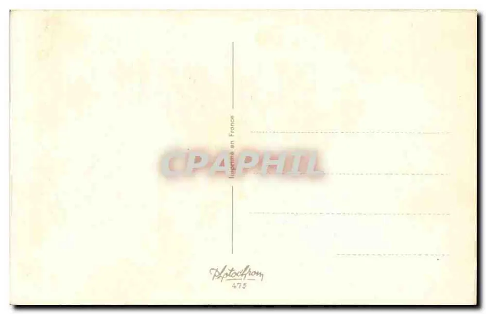 Frau im roten Kleid — satirische Aufkleber auf der Identitätskarte — Photocfrom n°475 - Rückseite