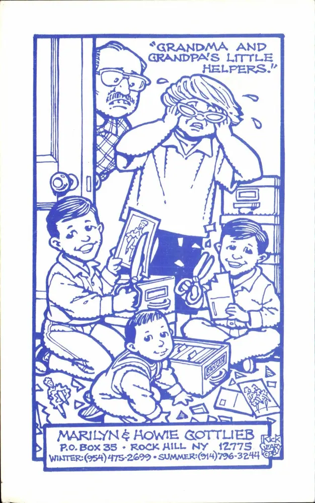 Grandma and Grandpa's Little Helpers — Marilyn & Howie Gottlieb — Kick Easy - Vorderseite