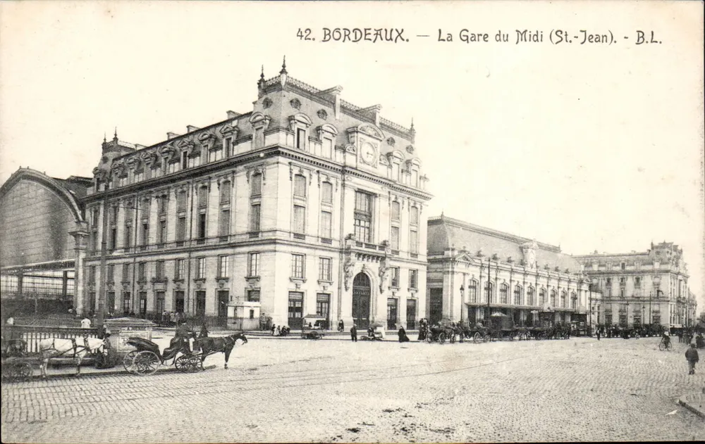 Bordeaux — Gare Midi (St-Jean) — B.L. - Awers