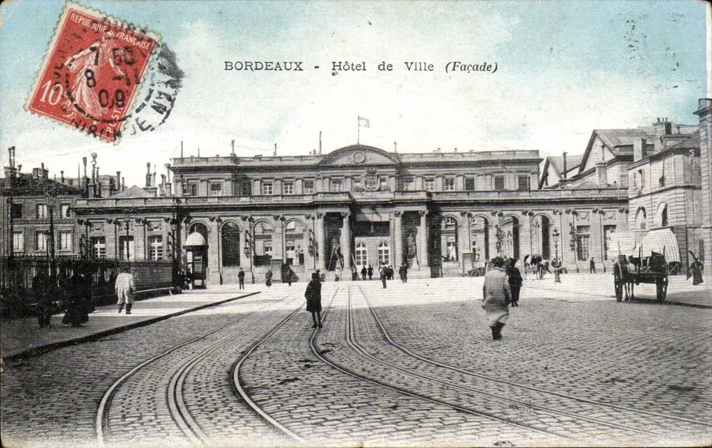 Bordeaux - Hotel de Ville (Fachada) - Frente