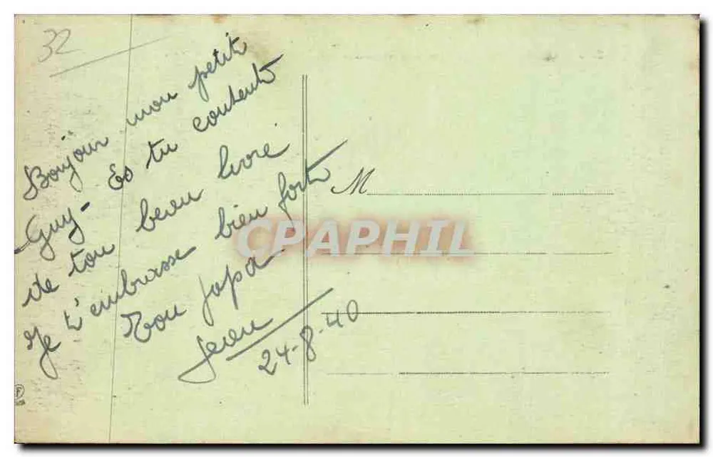 Auch - Place Salinis e Catedral — Le Gers, editor Labeur, n° 203 - Verso