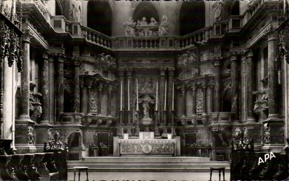 Basílica de Santa Maria, Altar do Coro — APA — n°31 - Frente