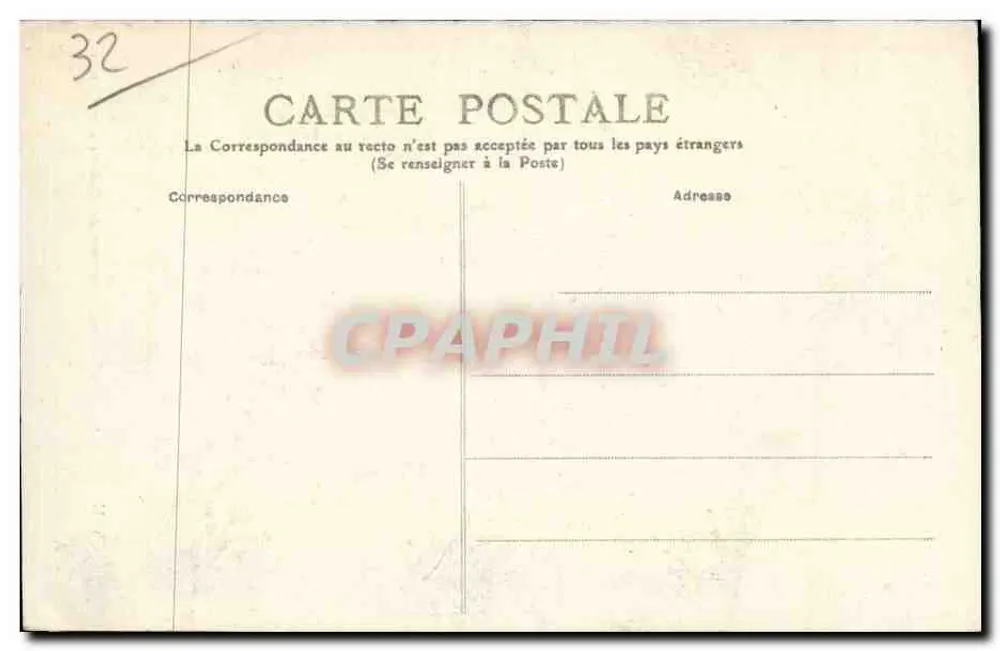 Auch (Gers) — Catedral, Espécime das Carpintarias do Coro — J. Tapie, fot.-edit., Auch - Verso