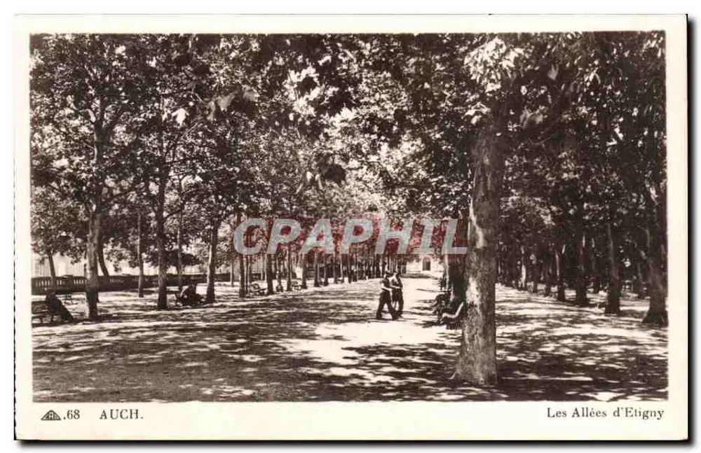 Auch — As Avenues d'Etigny — A.P. — 46, rue Leddier — Paris (15e) - Frente