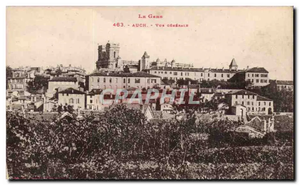 Auch - Vista Geral — Gens Geral, n° 463 - Frente