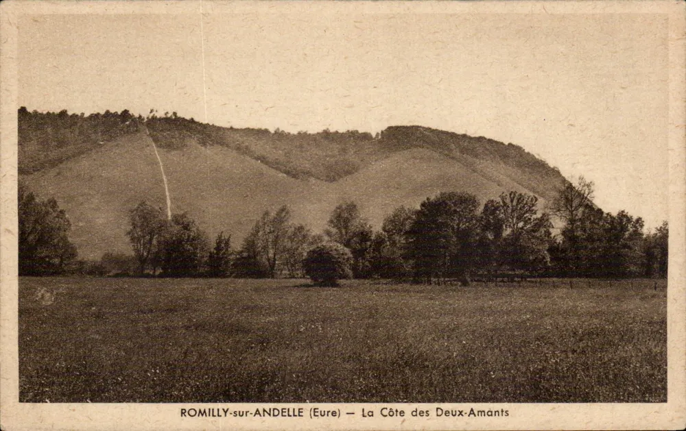 ROMILLY-sur-ANDELLE (Eure) — Die Côte des Deux-Amants - Vorderseite