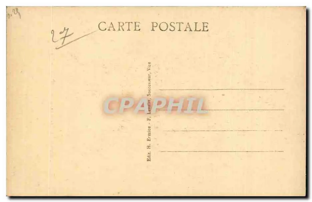 L'Antica Normandia — Coiffe dell'Eure — H. Érmice, Vize - Verso