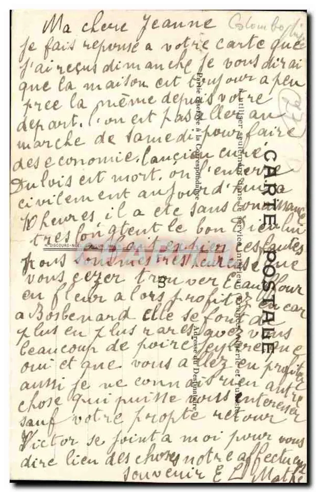 Die Farm von Hogis und der Taubenschlag — Bouthéroul (Eure) — Edition A. Touzé, n° 106 - Rückseite