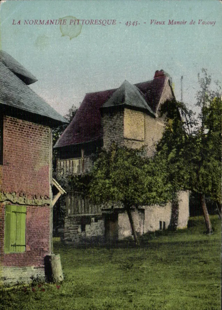 Oud Herenhuis van Vasouy — De pittoreske Normandië - 4345 — Éditions Normandes Le Gréder - Voorkant