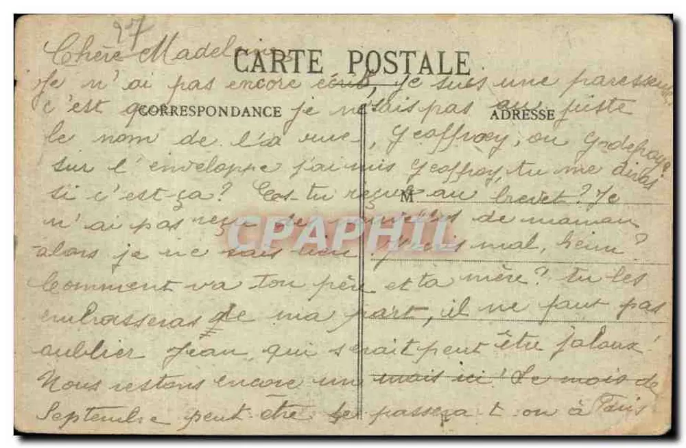 Le Boispréaux, bei Ménesqueville (Eure) — Die Kapelle — Imp. A. Leverage, phot. Verna - Rückseite