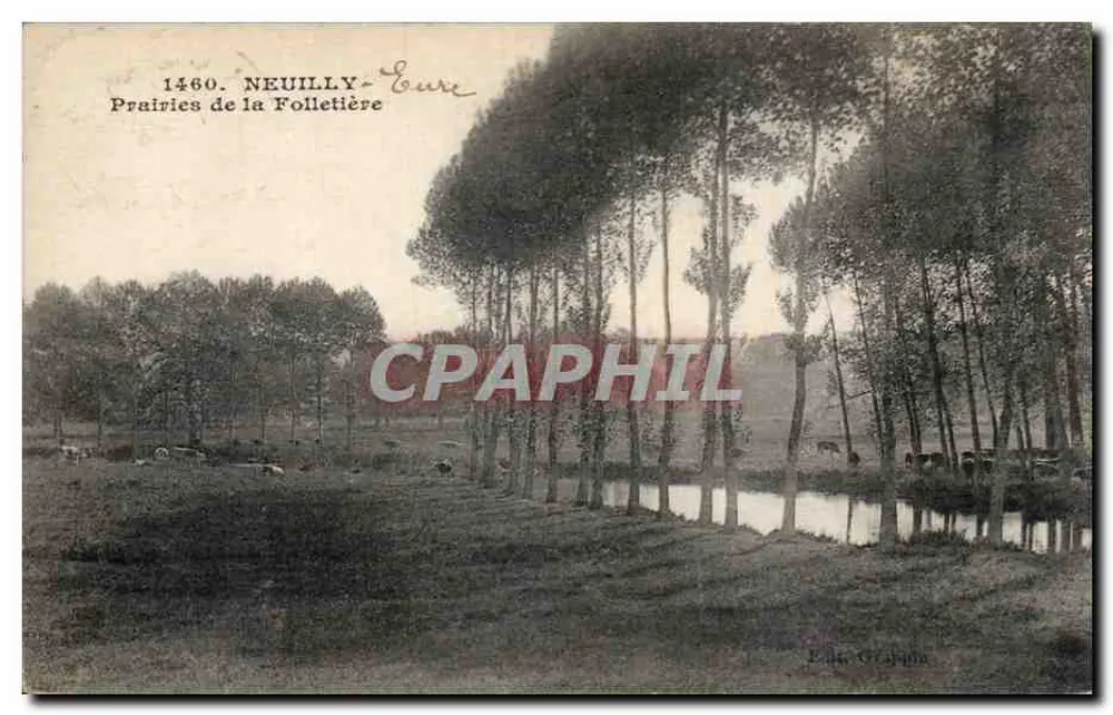 Prairias da Folletière — Neuilly-sur-Eure — Ed. Grignon - Frente