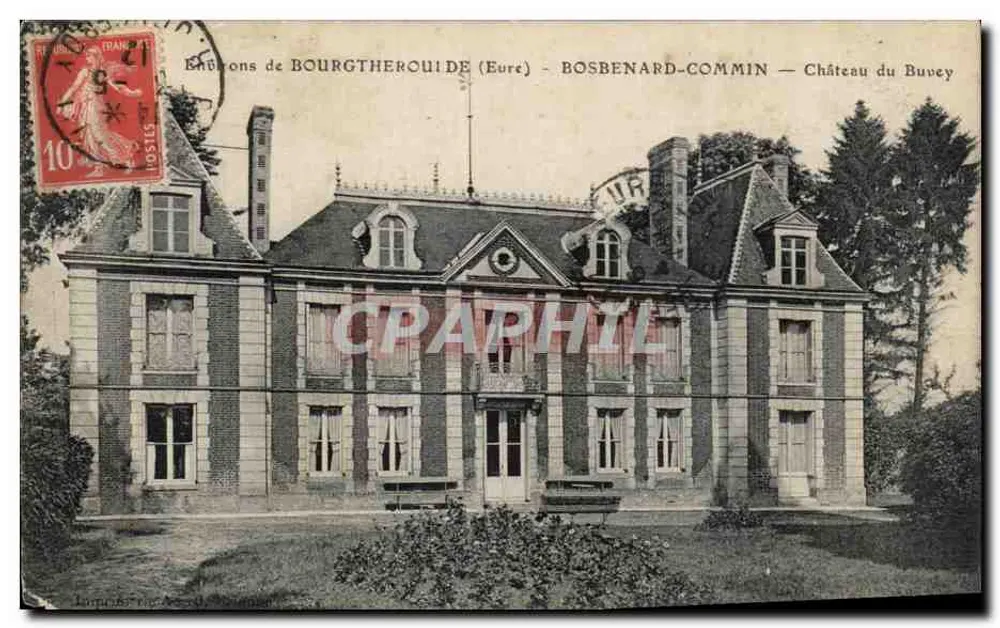 Schloss du Buvey — Bourgtheroude (Eure) — Bosbenard-Commin - Vorderseite