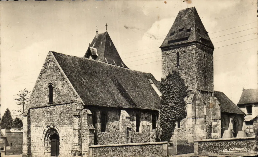 Igreja de Charleval — Eure — editor La Cigogne - Frente