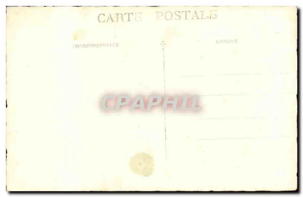 Crianças — estúdio fotográfico — Carte postale Bilhete postal antigo - Verso