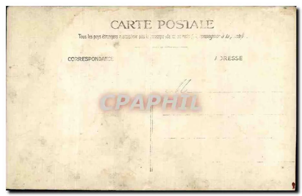 Criança em uniforme marítimo — fotografia em carta postal — editor não identificado - Verso