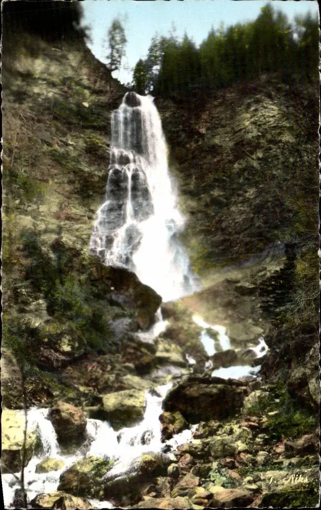 La Cascade du Nam-Dant — Samoëns (Haute-Savoie) — J. Nika - Awers