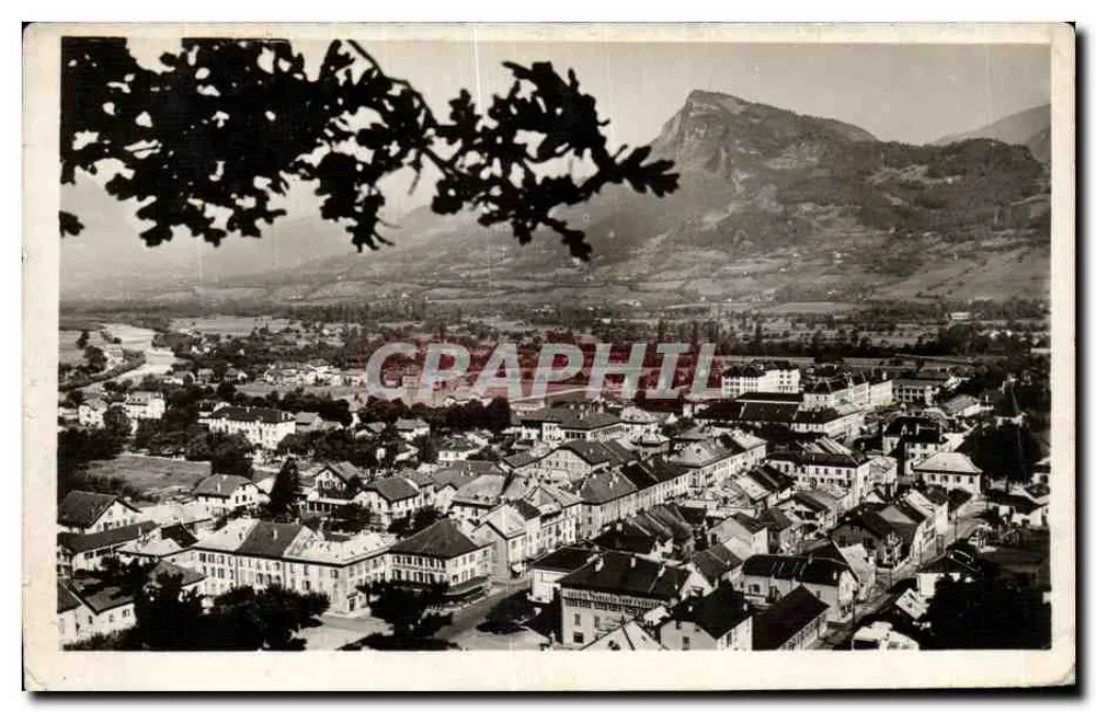 Cluses (Haute-Savoie) — Vista general desde el Roc Chevran — Edición « La Cigogne » - Anverso