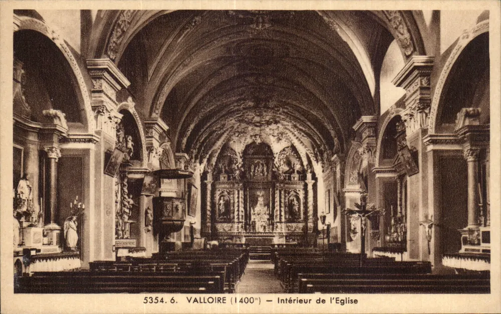 वैल्लोइर (1400) — चर्च के अंदर — ए. हूलियर, ला ट्रांच (जेर), संख्या 5354.6 - आगे