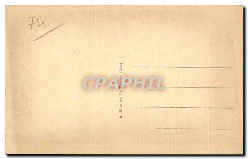 वैल्लोइर (1400) — चर्च के अंदर — ए. हूलियर, ला ट्रांच (जेर), संख्या 5354.6 - पीछे