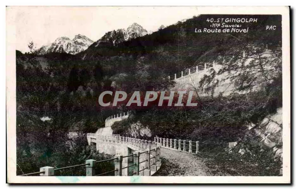 Saint-Gingolph — A Estrada de Novel — PAC - Frente