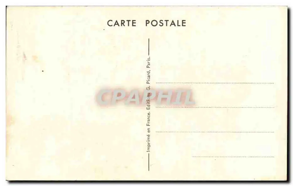 Soldaten im Geschäft — Szenen aus einem Soldatengeschäft — Verlag G. Picard, Paris - Rückseite