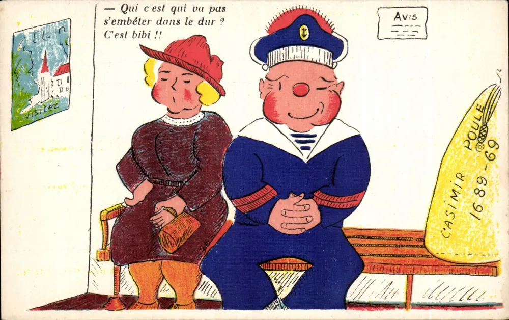Casimir Poule — Avis — Éditions Gaby - Vorderseite
