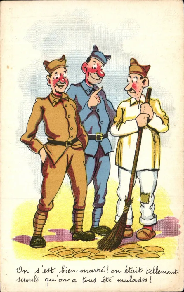 Drei Soldaten im Karneval — Militärische Komödien-Serie — 7 - Vorderseite
