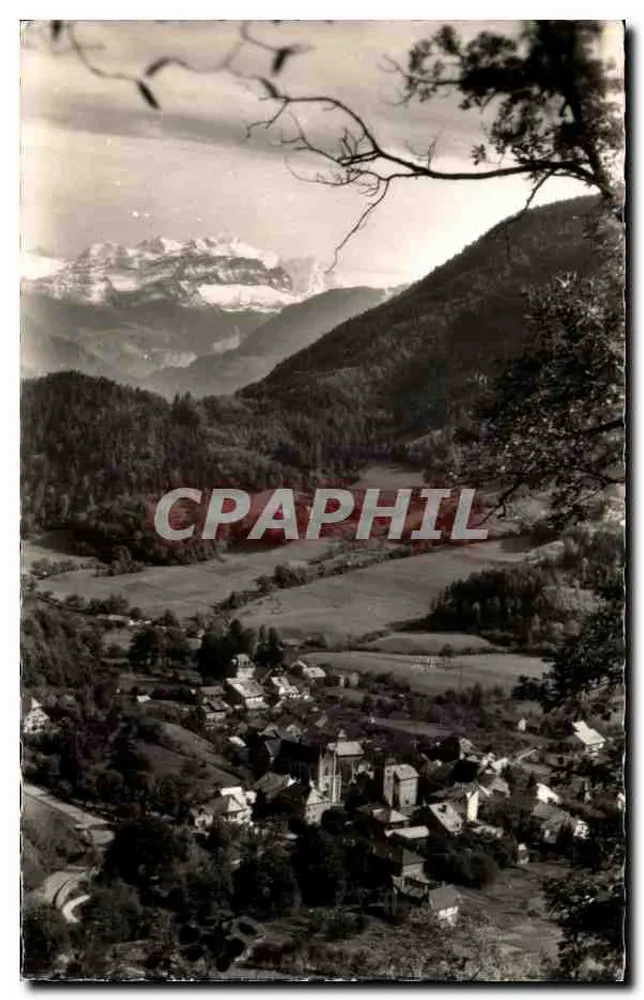Saint-Jeoire (Haute-Savoie) — Panoramablick — Éditions Photo Sociale - Vorderseite