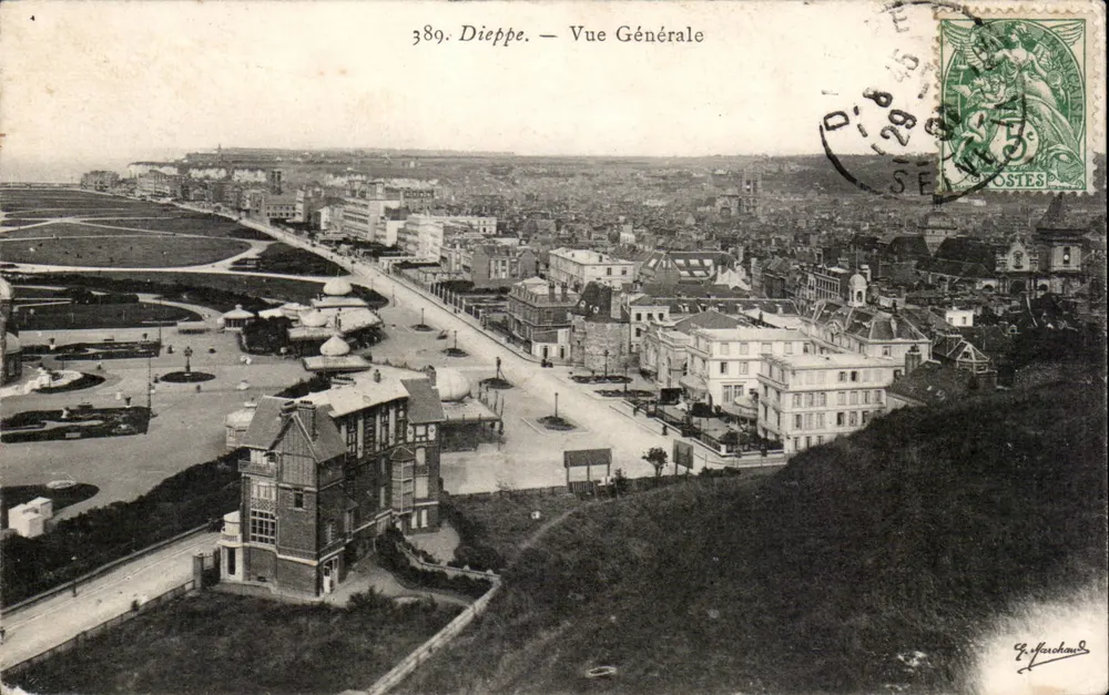 Dieppe — Vista Geral — F. Marschman - Frente