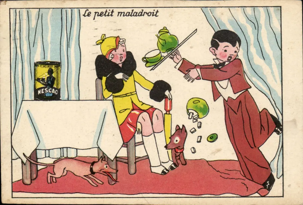 Der kleine Clumsy — Nescafé — Nescafé-Ausgabe - Vorderseite