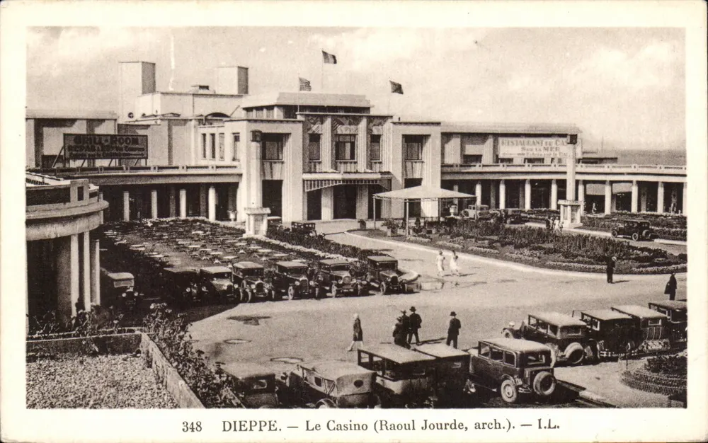 Dieppe — Das Casino (Raoul Jourde, Architekt) — I.L. - Vorderseite