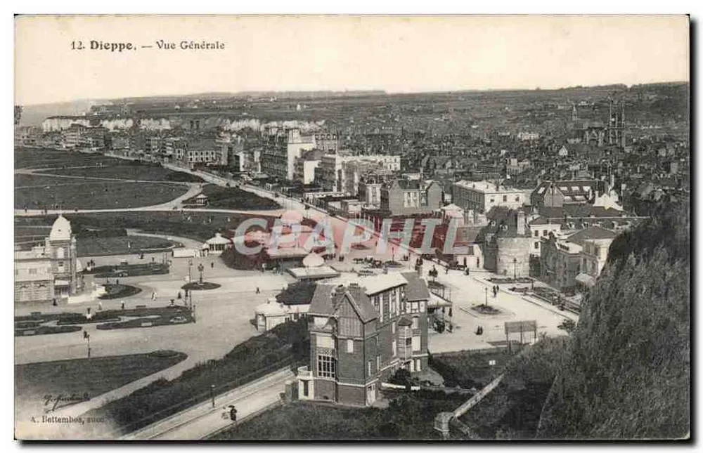 Dieppe — Vista Geral — A. Bettembos, série 12 - Frente
