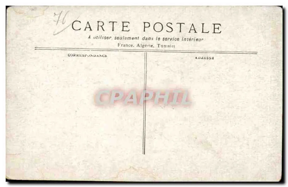 Praia de Dieppe — vista da costa — editor M.S. & C. (n° 862) - Verso