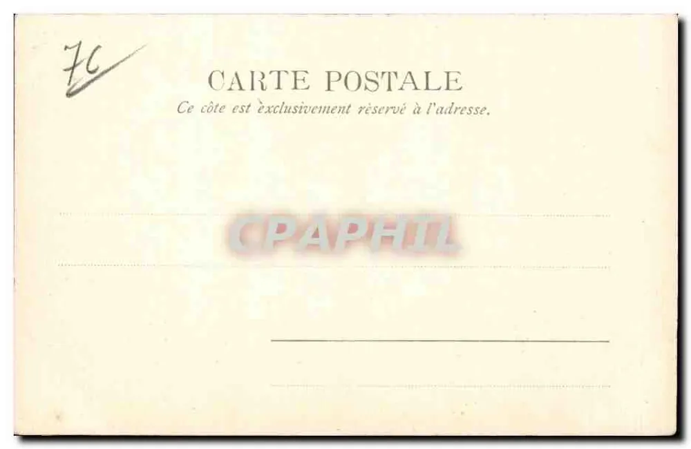 Casino de Dieppe — vista panorâmica — St. & Co. A.D. 1917 - Verso