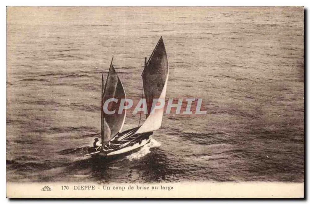 Dieppe - Ein Windstoß am Meer — n°170 - Vorderseite