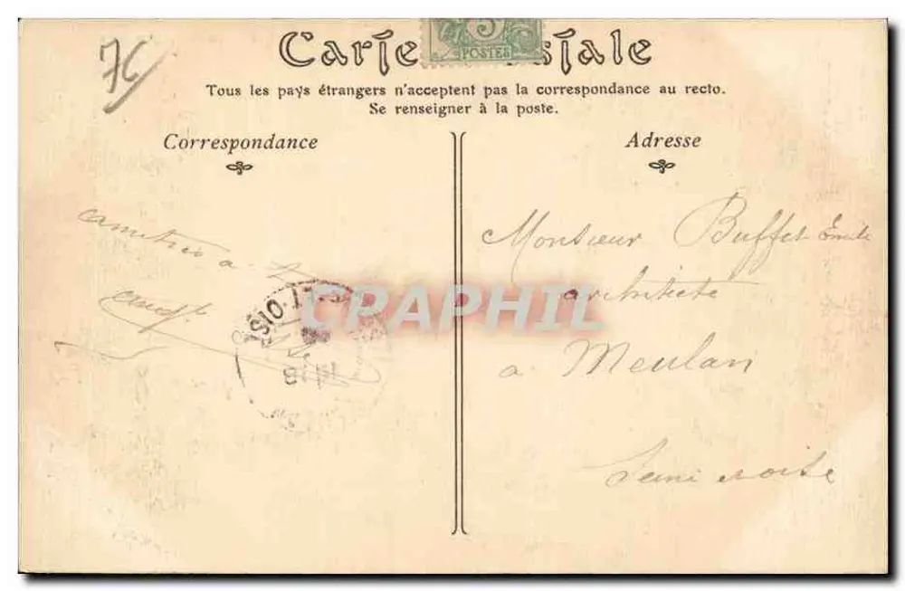 Dinard — As Algues, rua Alexandre-Dumas — ND Phot - Verso